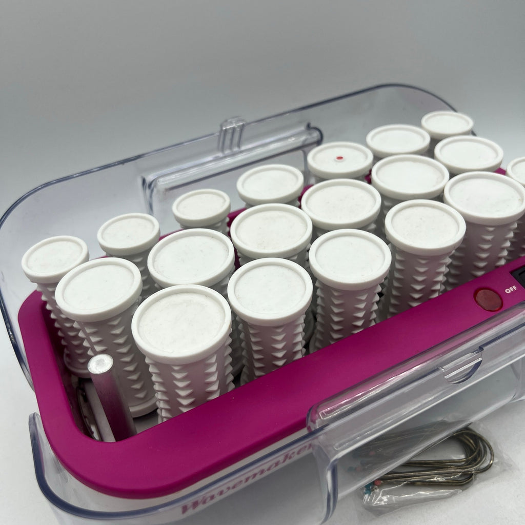 Conair Wavemaker Quality Hot Rollers Curlers 9 Pins Cheer Pageant HS16X AS-IS