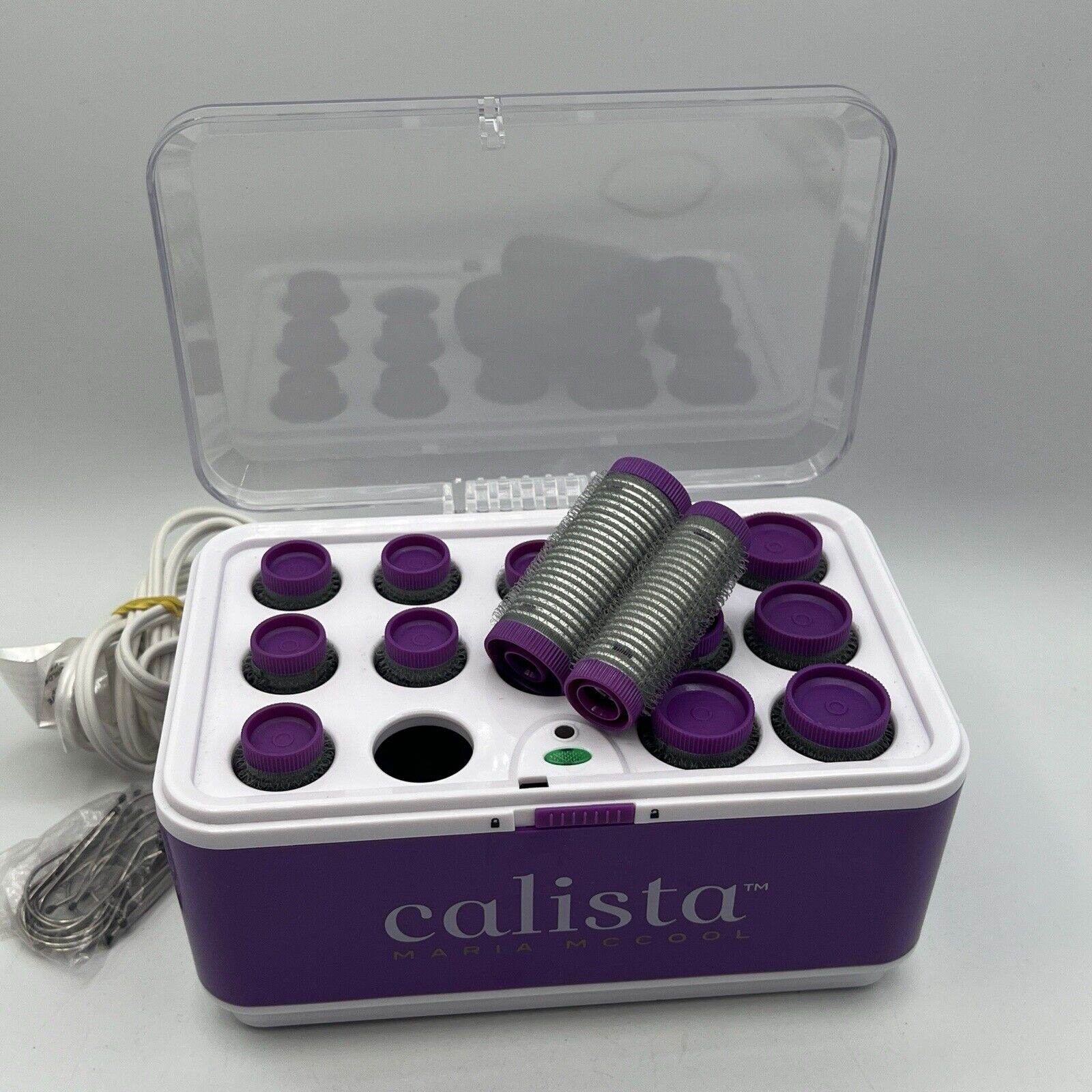 Set 14 Calista Magic Stylers Maria McCool Heated Self Grip Rollers Curlers VR770