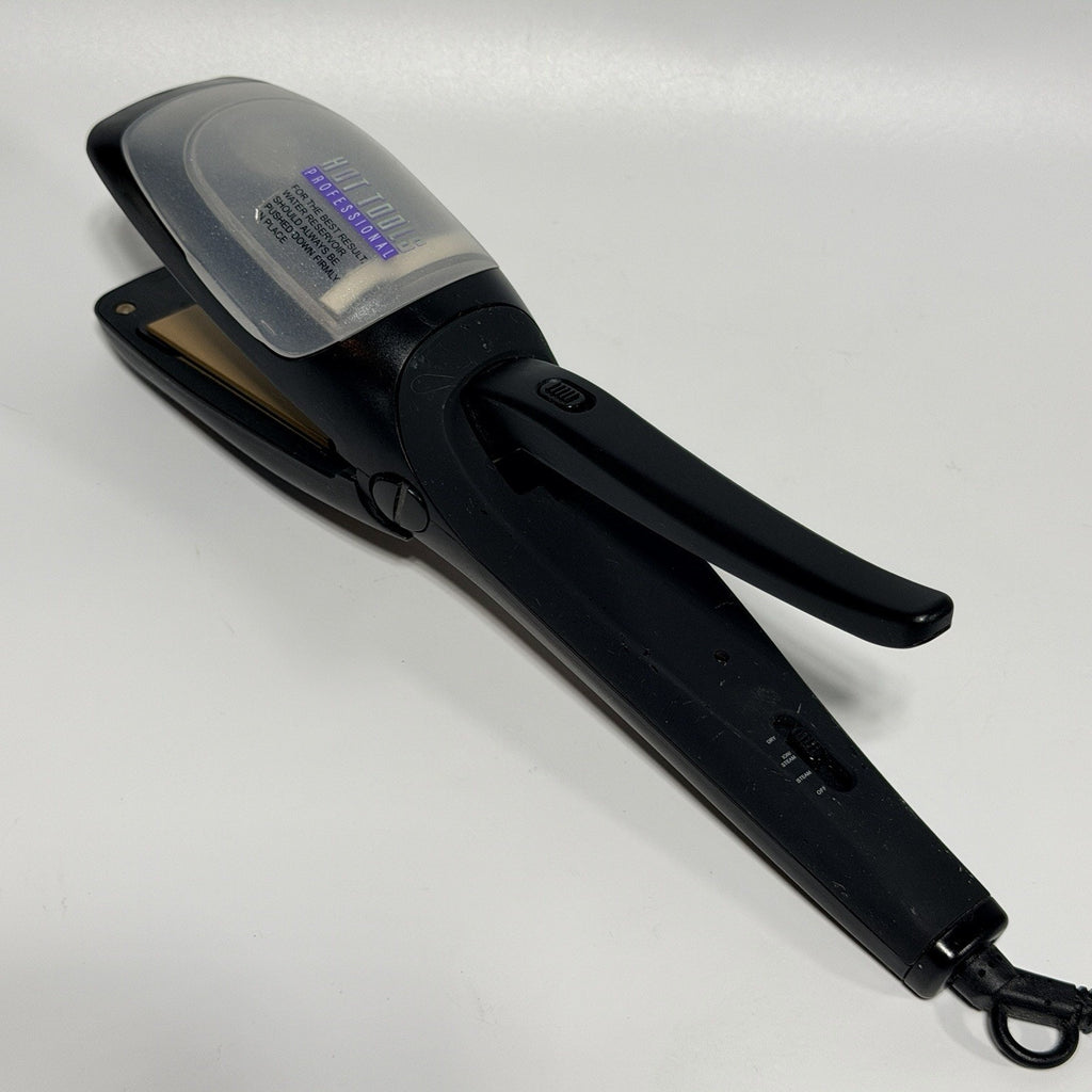 Hot Tools Ceramic Ion Steam Flat Iron Model 1186 RARE