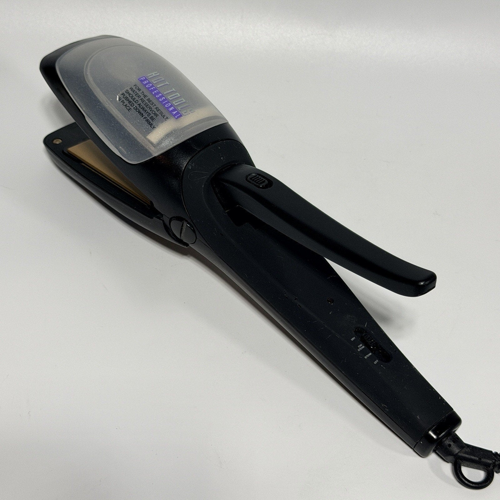 Hot Tools Ceramic Ion Steam Flat Iron Model 1186 RARE