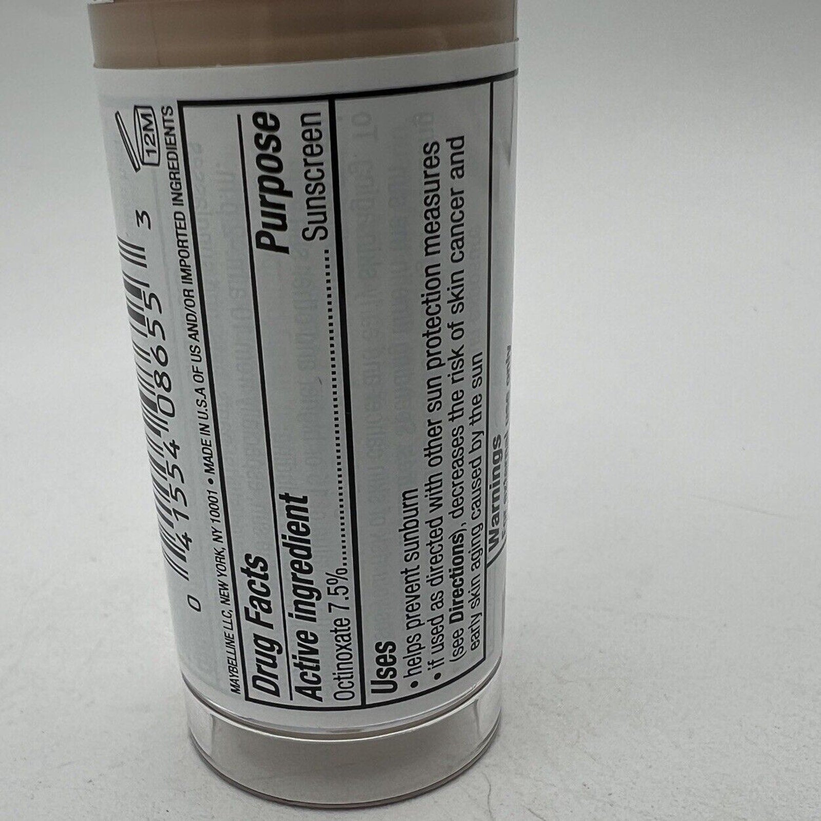 Maybelline Instant Age Rewind Instant Eraser 110 FAIR Foundation 0.68 fl oz