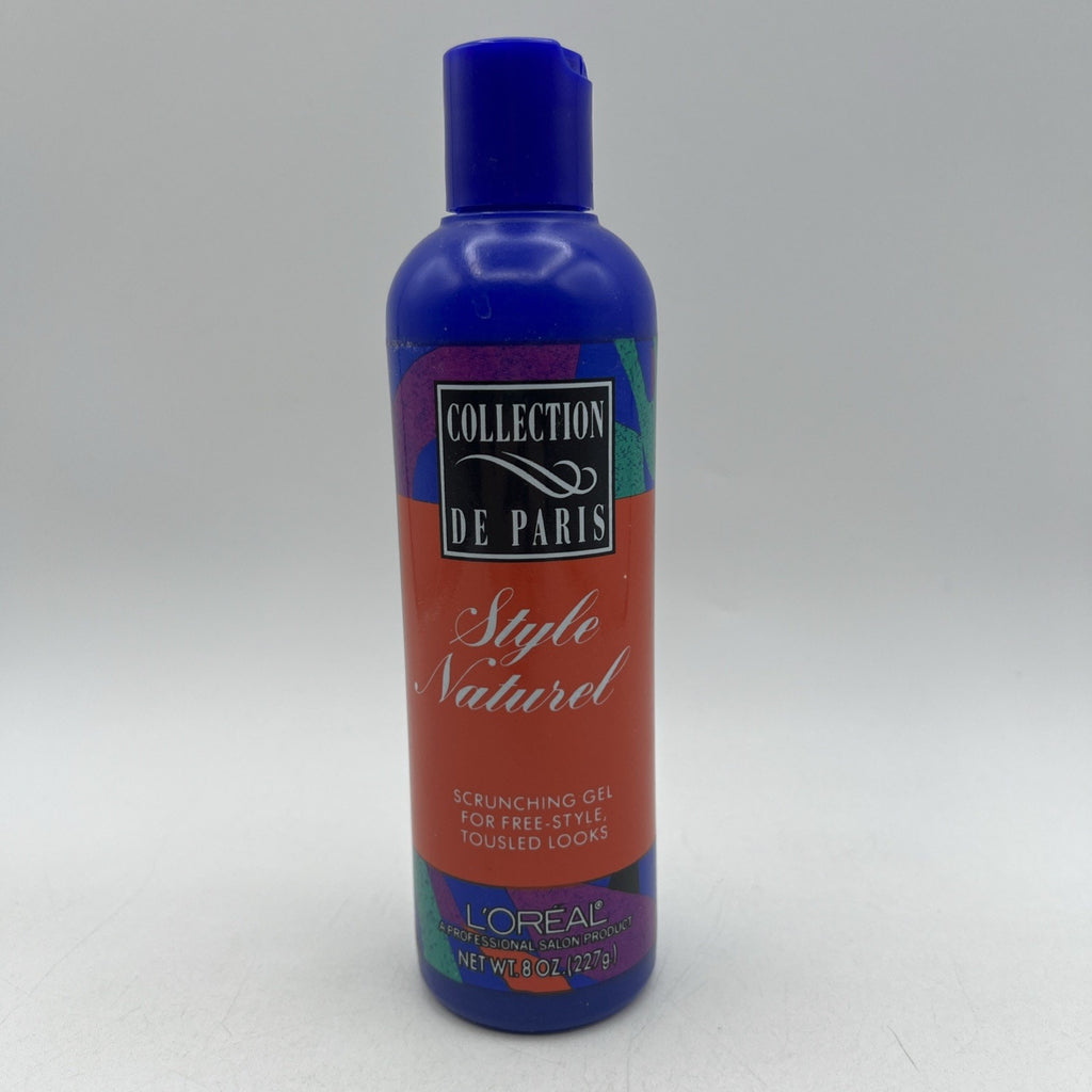 Vintage L'Oreal Collection De Paris Scrunching Gel 1993 Style Naturel 8 oz 90%