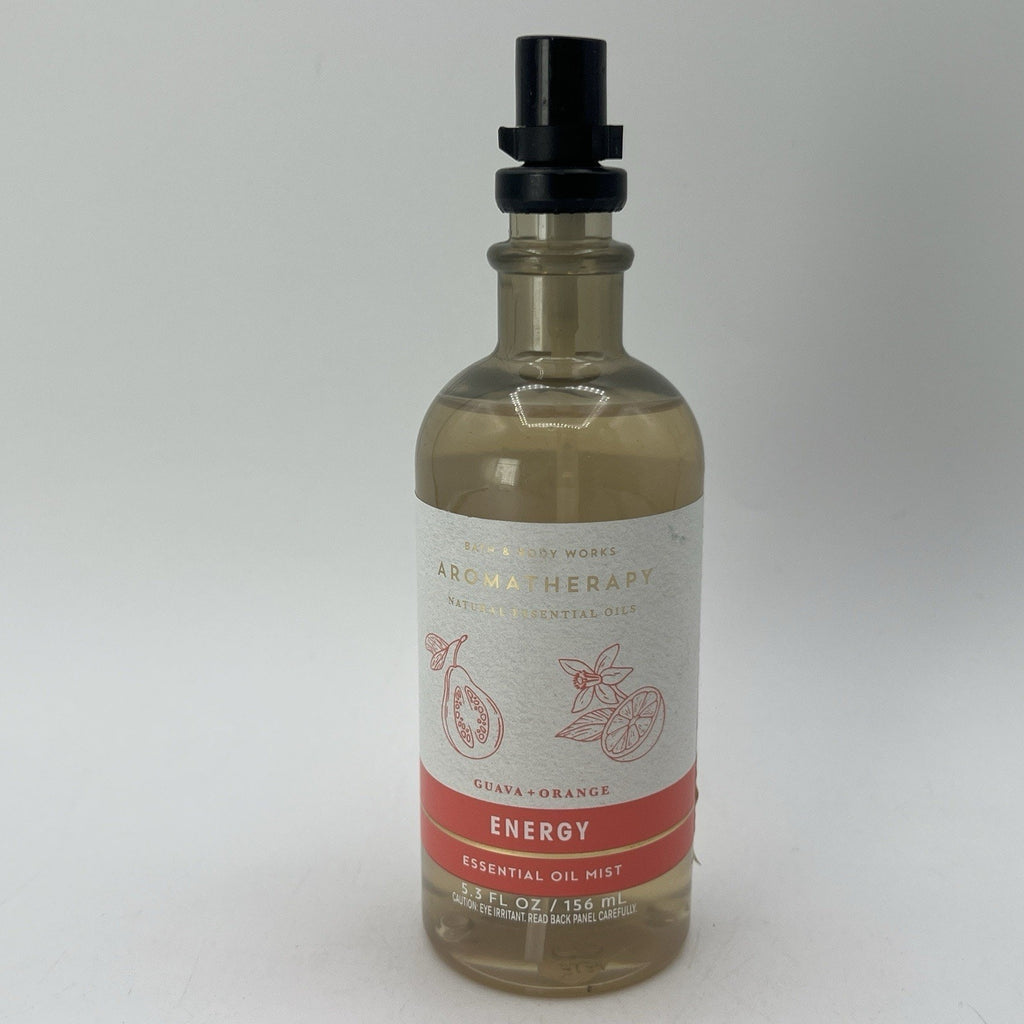 Bath & Body Works Aromatherapy ENERGY Orange + Guava Essential Oil Mist 5.3 oz