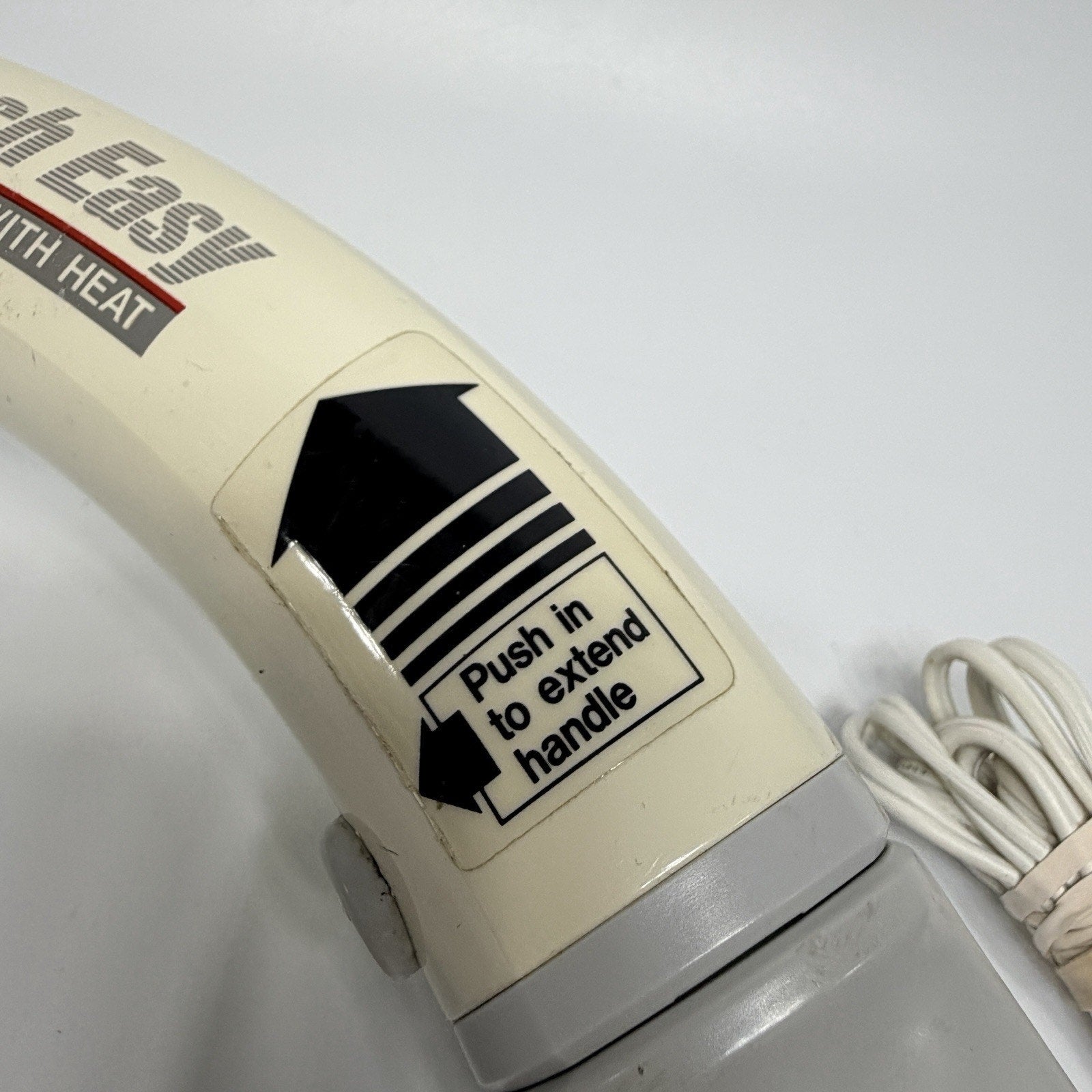 Panasonic Reach Easy EV247 Panabrator Massager Extendible W/ Heat Variable Speed
