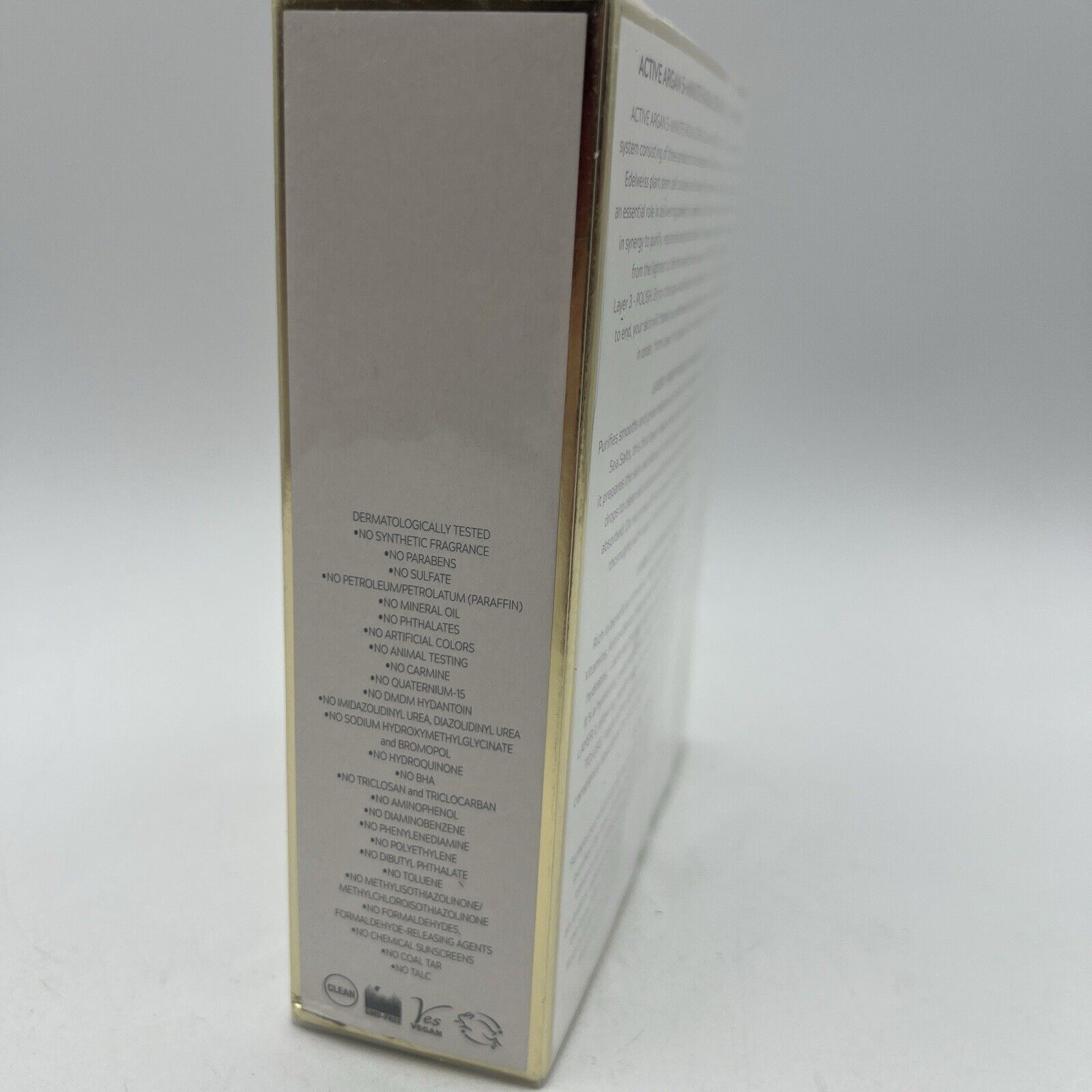 Active Argan Stem Cell Marine Actives 3 Layer 5 Minute Facial Kit Italy NEW