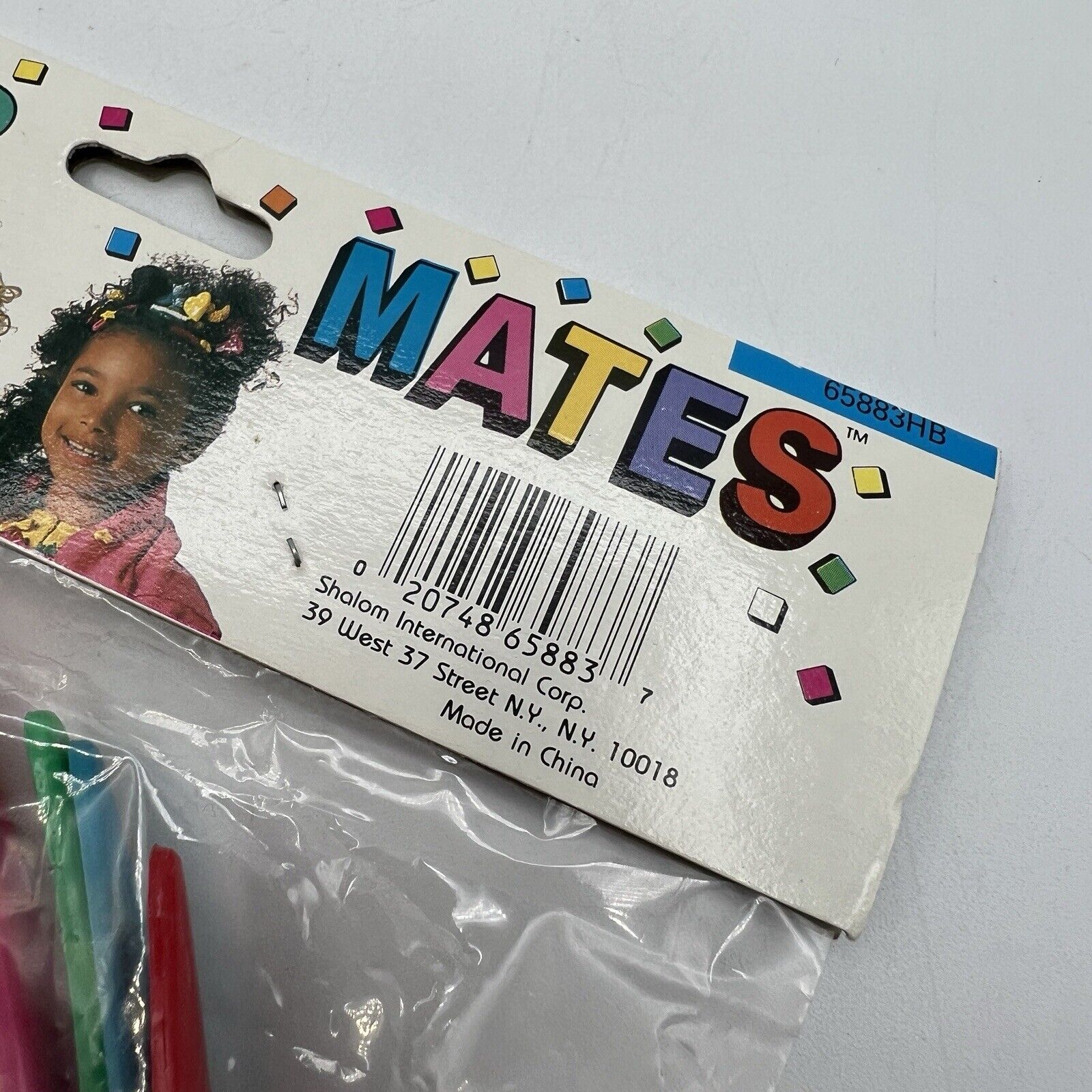 Pack 6 Vintage NOS Color Mates Headbands Hair Bands 80s 90s Props Costumes