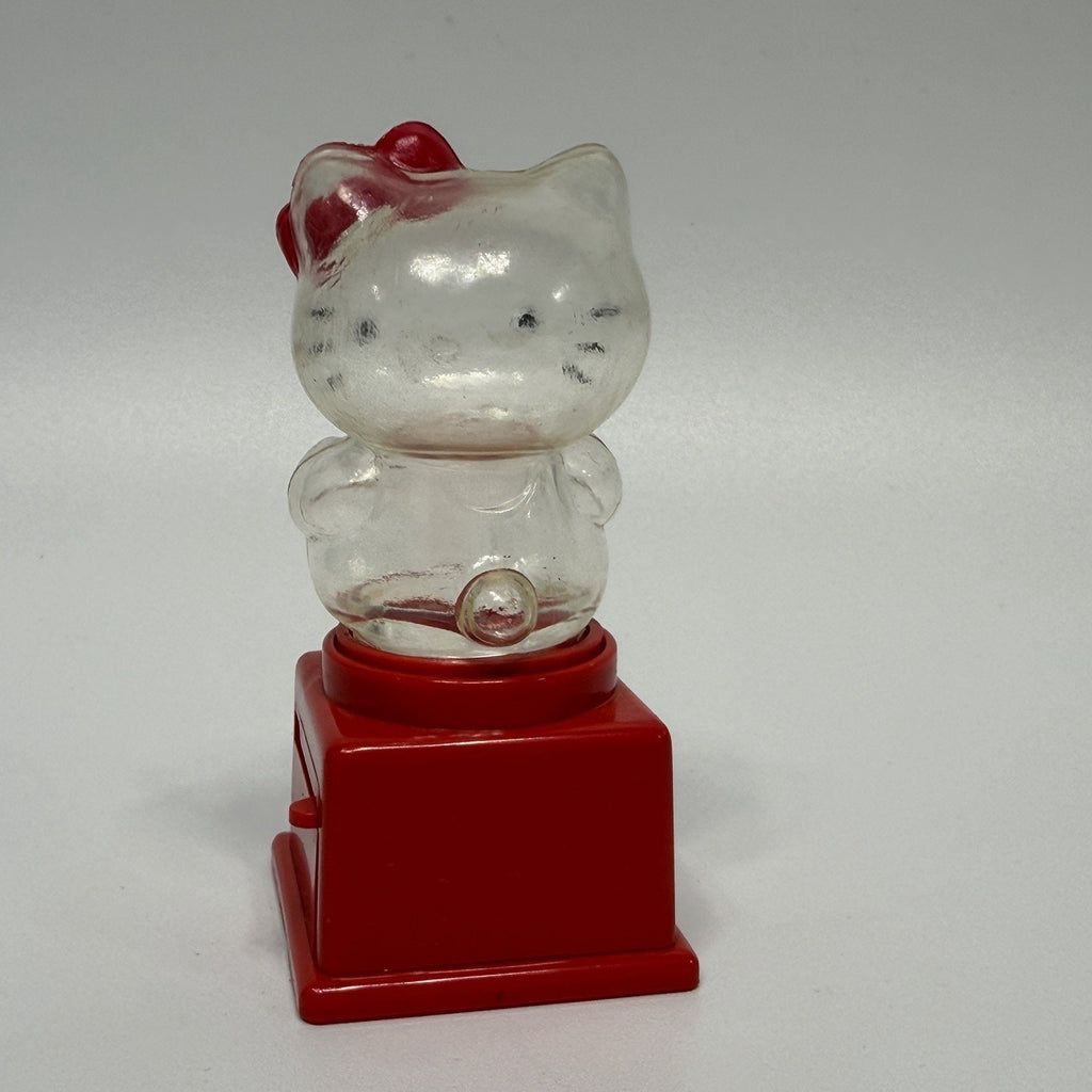 Vintage Sanrio Hello Kitty Mini Gumball Candy Machine 1995 Red 3.5"