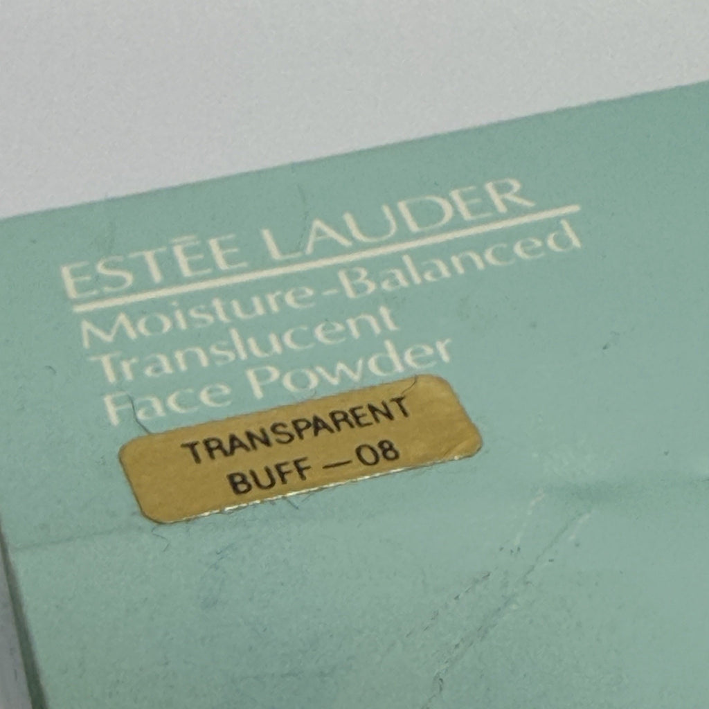 Vtg Estee Lauder Loose Face Powder BUFF 08 Moisture Balanced Translucent Brush