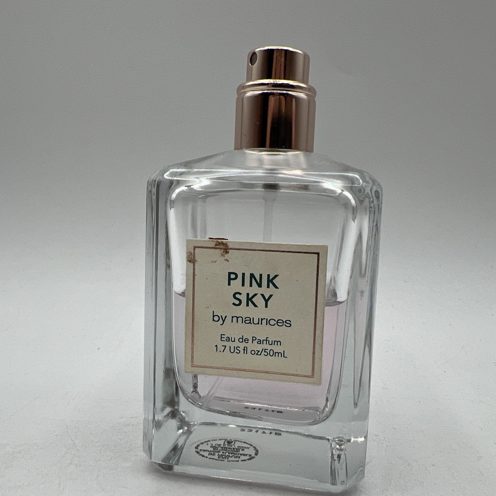Vintage Maurices Pink Sky Eau de Fragrance Perfume Spray Mist 1.7oz AS-IS