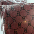 Set 2 Vtg Photo Album Burgundy Black Self Adhesive Kmart 10 Sheets 20 Pages