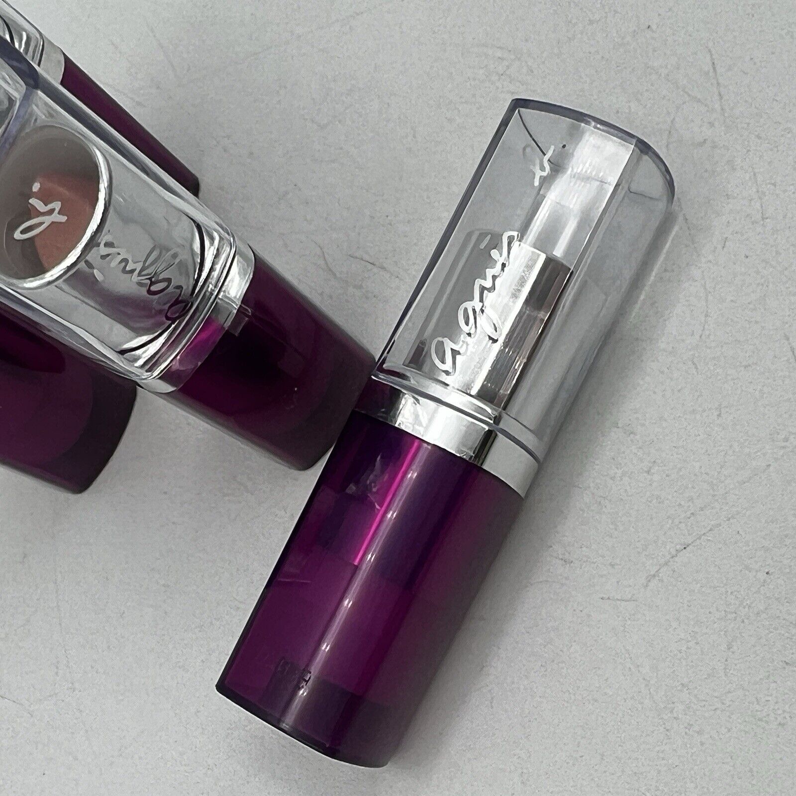 2 Le Club Des Créateurs De Beaute Agnes B. Lipstick #265 Sweet Rose Pink Shimmer