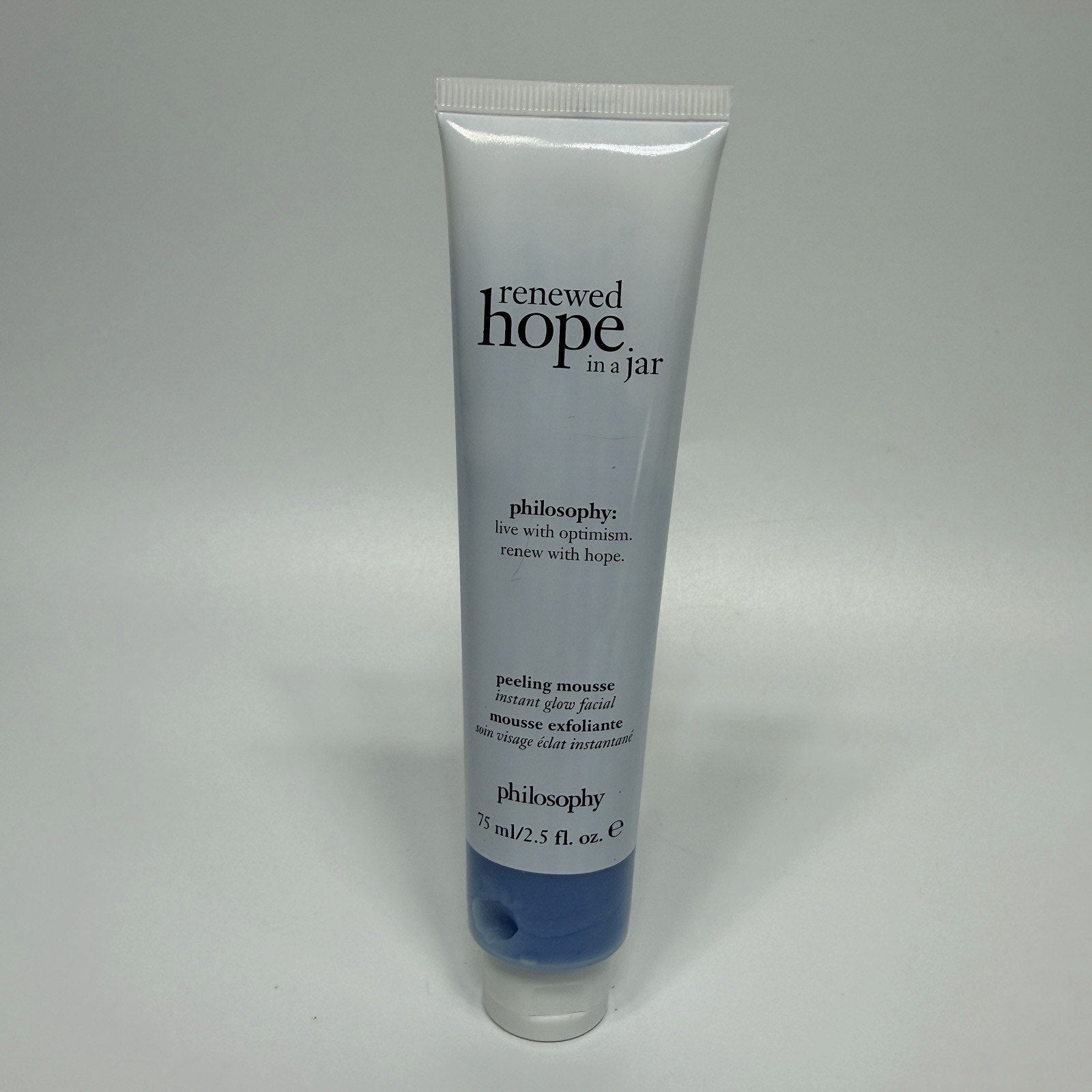 Philosophy Renewed Hope In A Jar Peeling Mousse Instant Glow Facial 2.5 oz NEW
