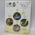 Set 4 Beauty and the Beast Cross Stitch Ornament Kit Disney Dreams Kinkade 3"