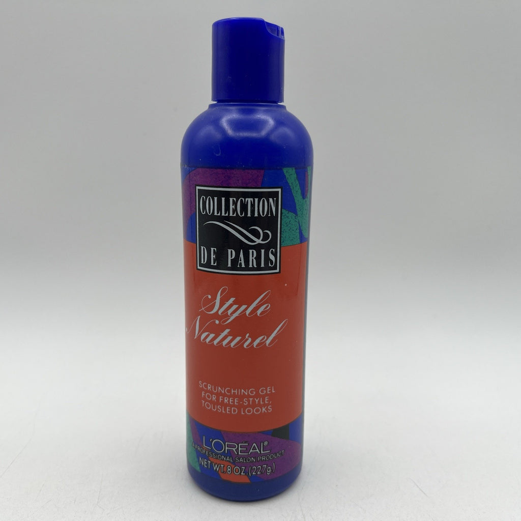 Vintage L'Oreal Collection De Paris Scrunching Gel 1993 Style Naturel 8 oz 90%
