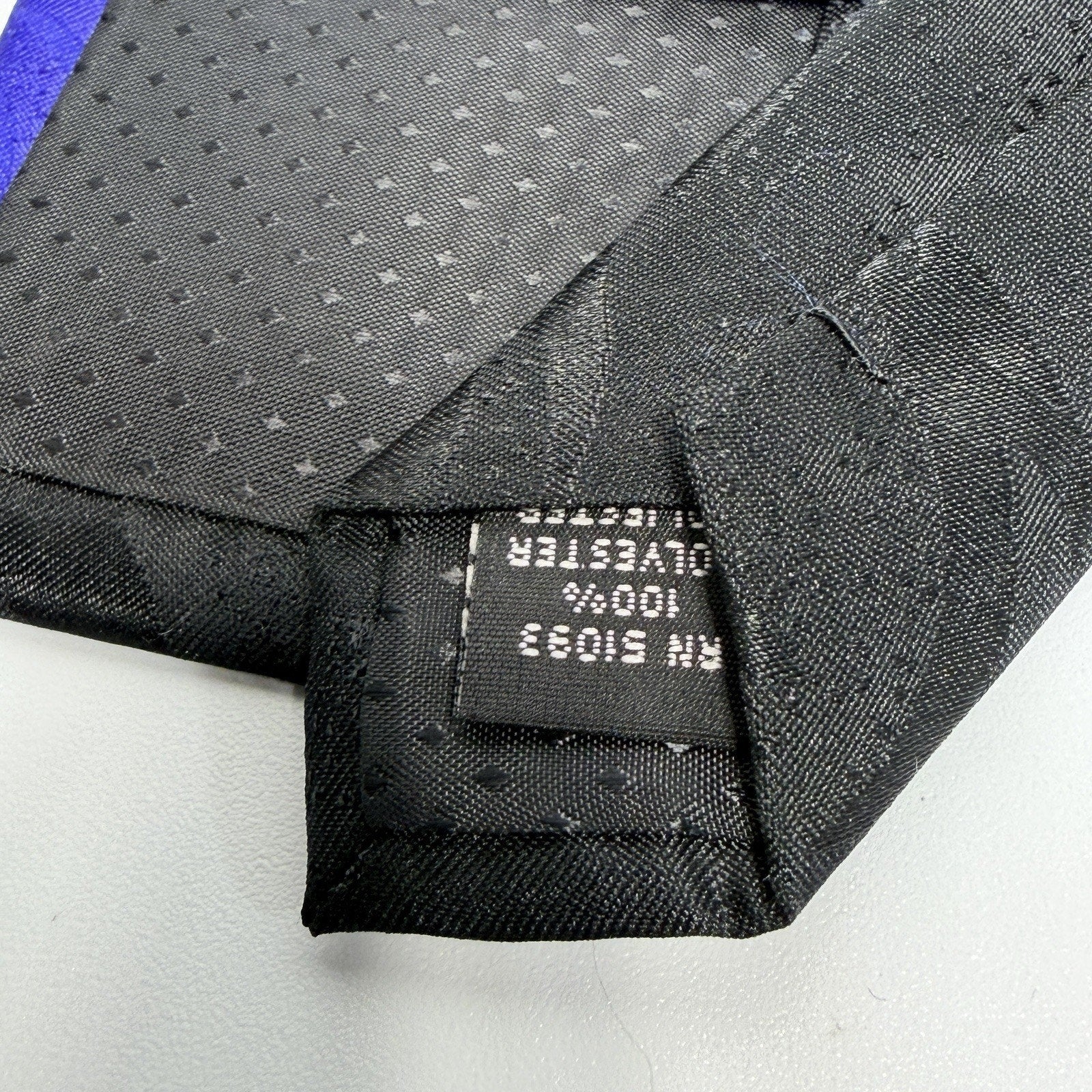 No Boundaries Mens Tie BMX Biker Blue Y2K 3.25" Retro Extreme Shreds X Games NEW