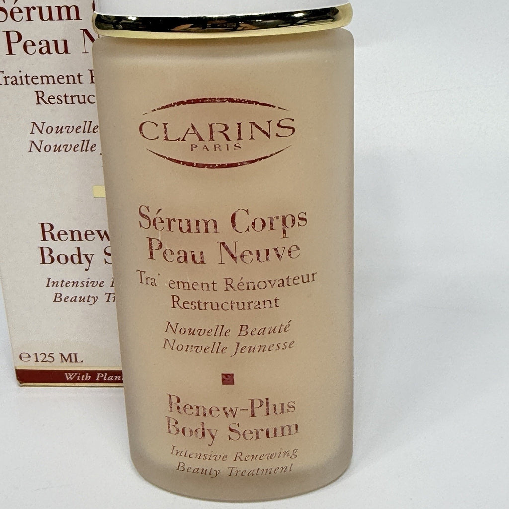 Clarins Renew Plus Body Serum Age-Defying 4.2 fl oz Sealed in Box AS-IS
