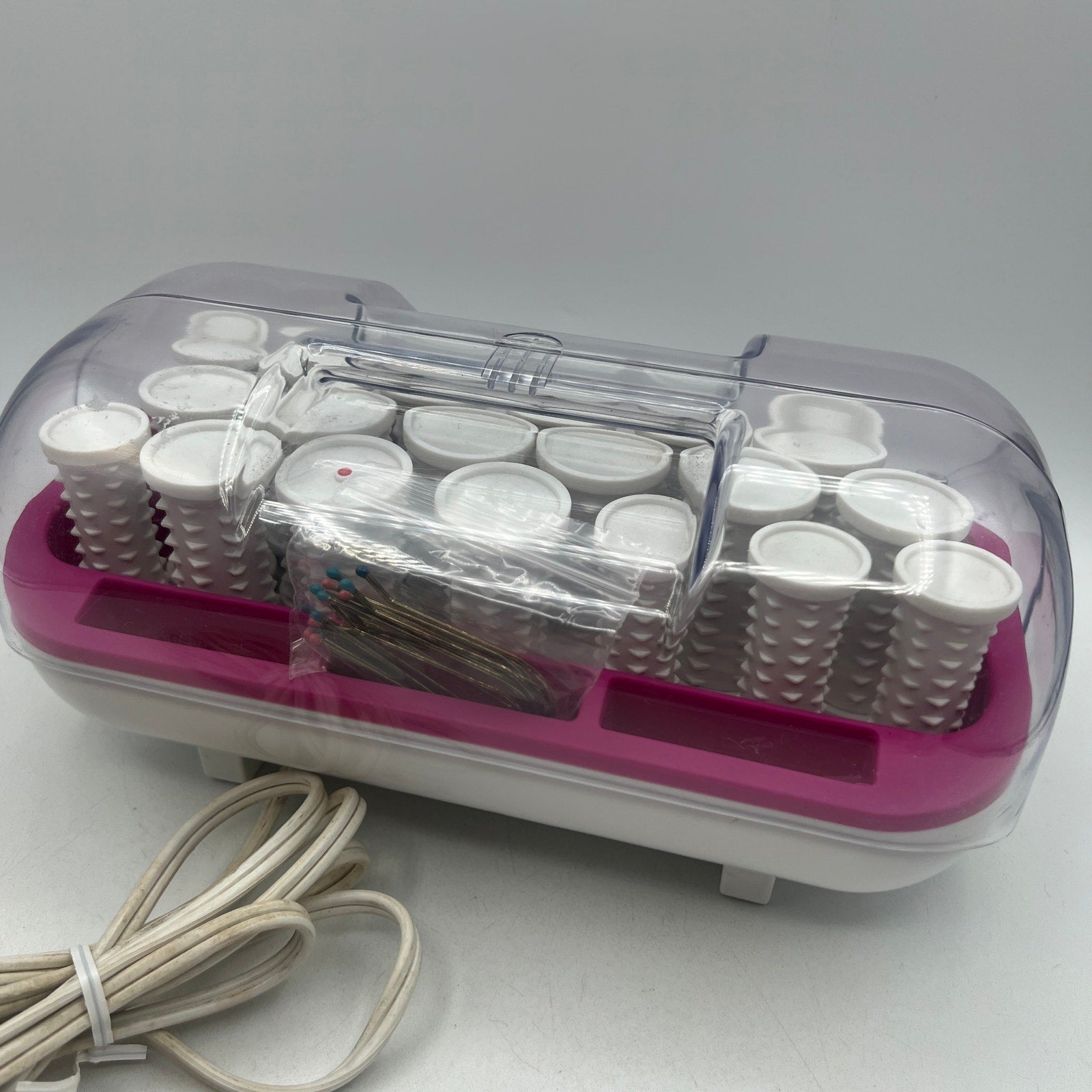 Conair Wavemaker Quality Hot Rollers Curlers 9 Pins Cheer Pageant HS16X AS-IS