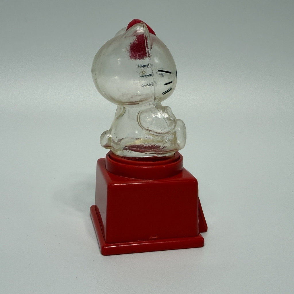 Vintage Sanrio Hello Kitty Mini Gumball Candy Machine 1995 Red 3.5"