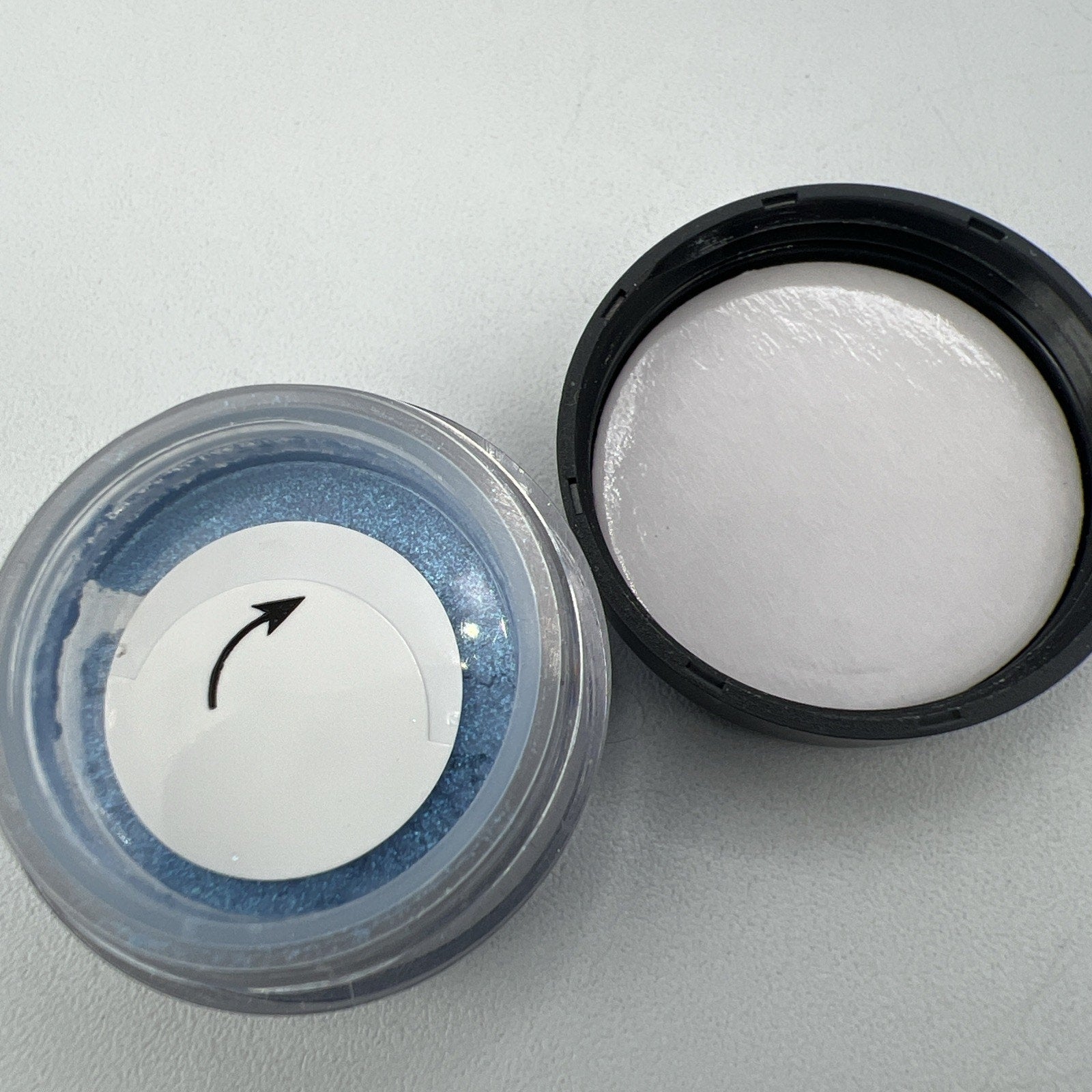 bareMinerals Eye Color Shadow MONDAY Blue Glimmer Glimpse .28g NEW