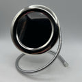 Joy Mangano Handy Hook Mirror 1X 5X Magnification Silver Gooseneck Travel 7"