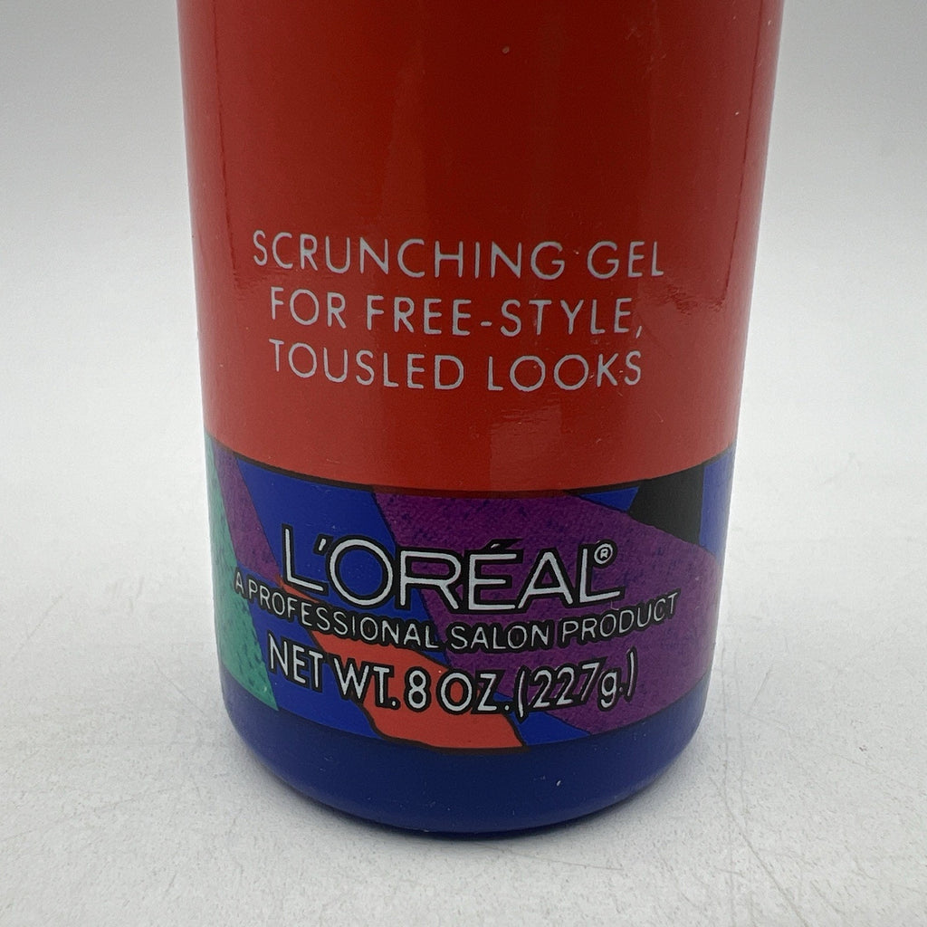 Vintage L'Oreal Collection De Paris Scrunching Gel 1993 Style Naturel 8 oz 90%