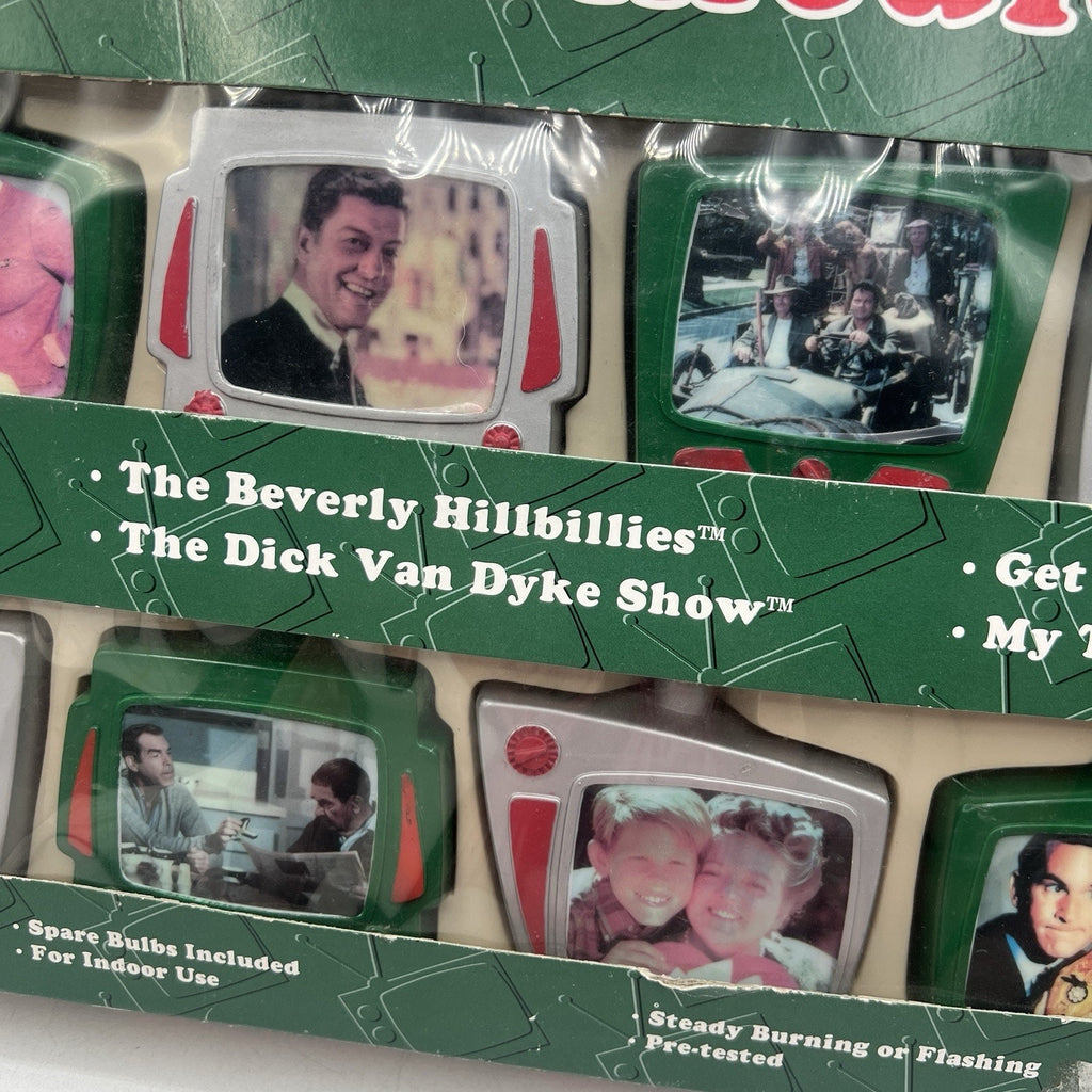 Vintage Sammax 10 String Light COVERS ONLY Retro Tv Classic Comedies 1997