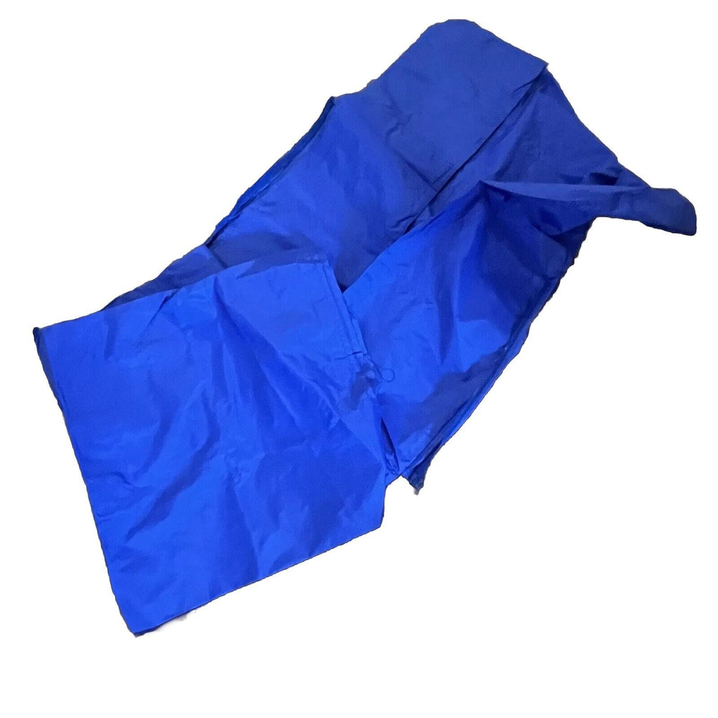 Large Vtg Convertible Beach Bag Blanket Styly Red White Blue New 18x22" Nylon
