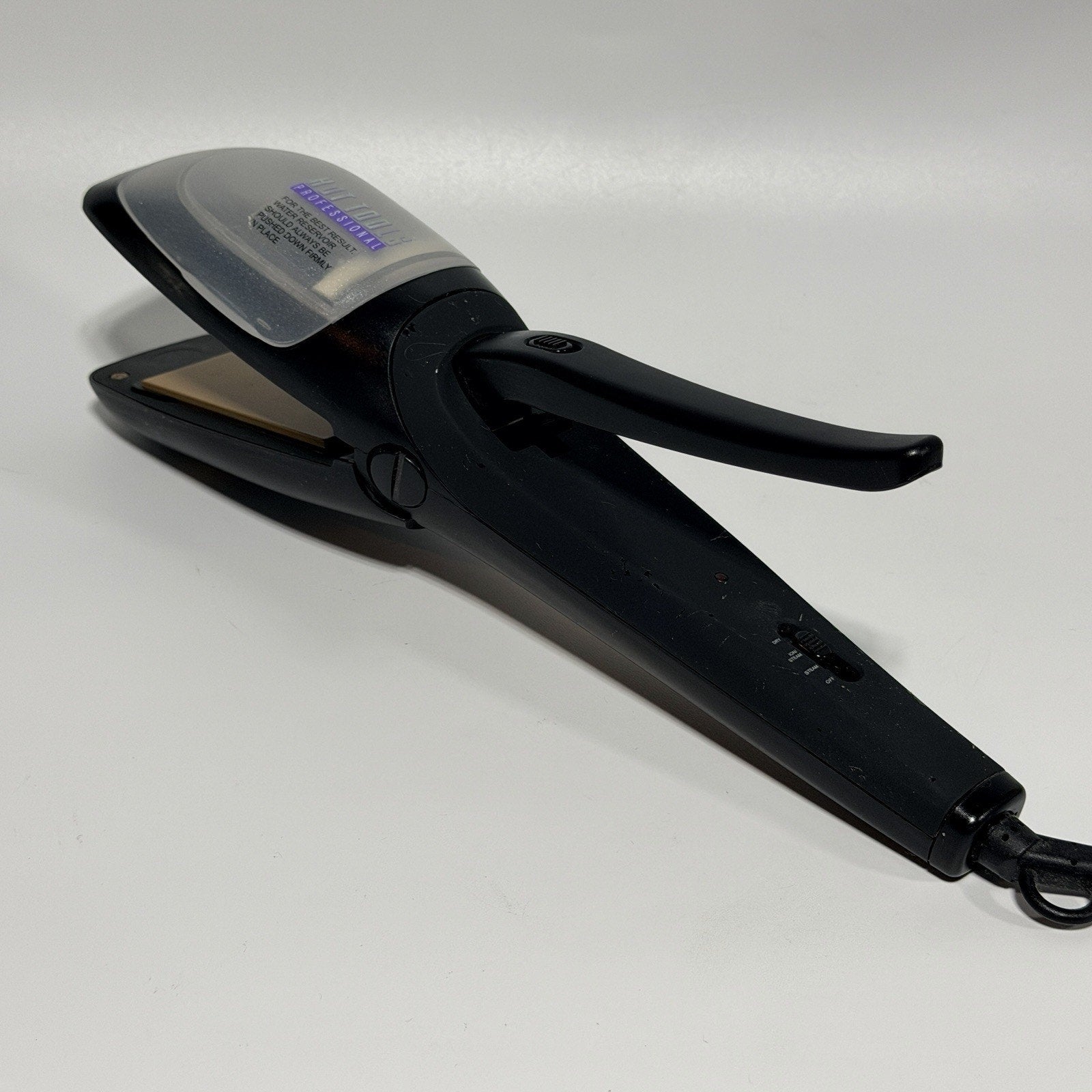 Hot Tools Ceramic Ion Steam Flat Iron Model 1186 RARE