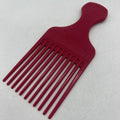 Vintage Goody Pink Croc Textured Hair Pick Comb Lift 90s 6.5” Plastic USA