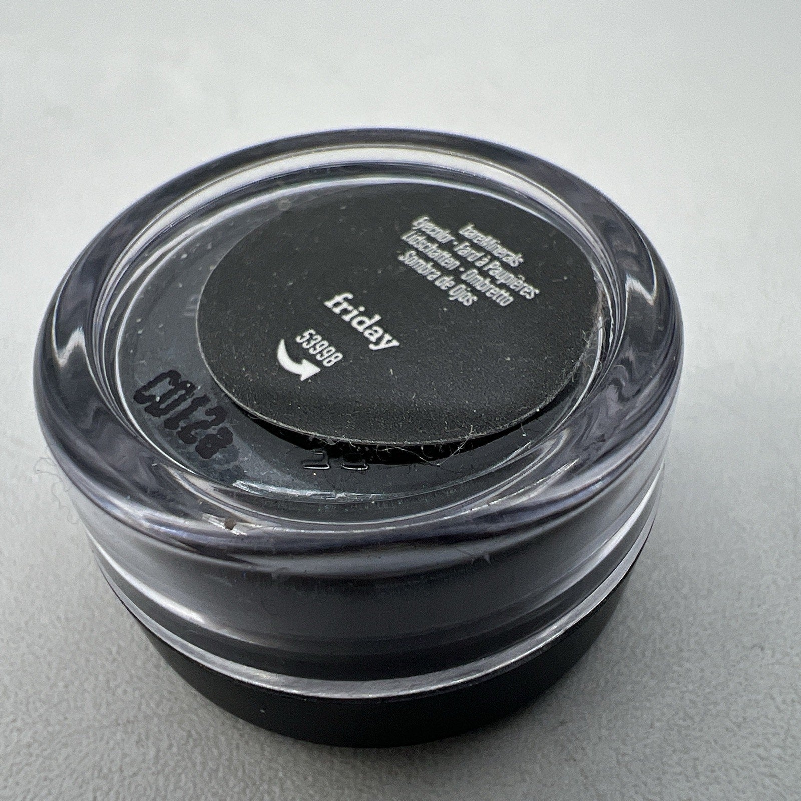 bareMinerals EyeColor Shadow FRIDAY Blue Shimmer .01 oz .28 g NEW