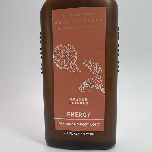 Bath & Body Works Aromatherapy Energy Orange Ginger Lotion 6.5 oz Discontinued