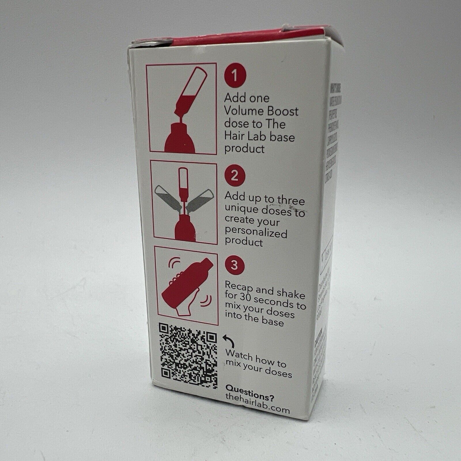 The Hair Lab by Strands Ve Volume Boost Dose Set With Pea Peptide .2 fl oz