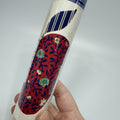 York Country Patchwork Calico Apples Plaid Blue Red Wallpaper Border 5 yds 10"