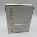Active Argan Stem Cell Marine Actives 3 Layer 5 Minute Facial Kit Italy NEW