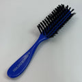 Vintage Headstrong Blue Plastic Hair Styling Brush Pocket Travel Plastic 7"