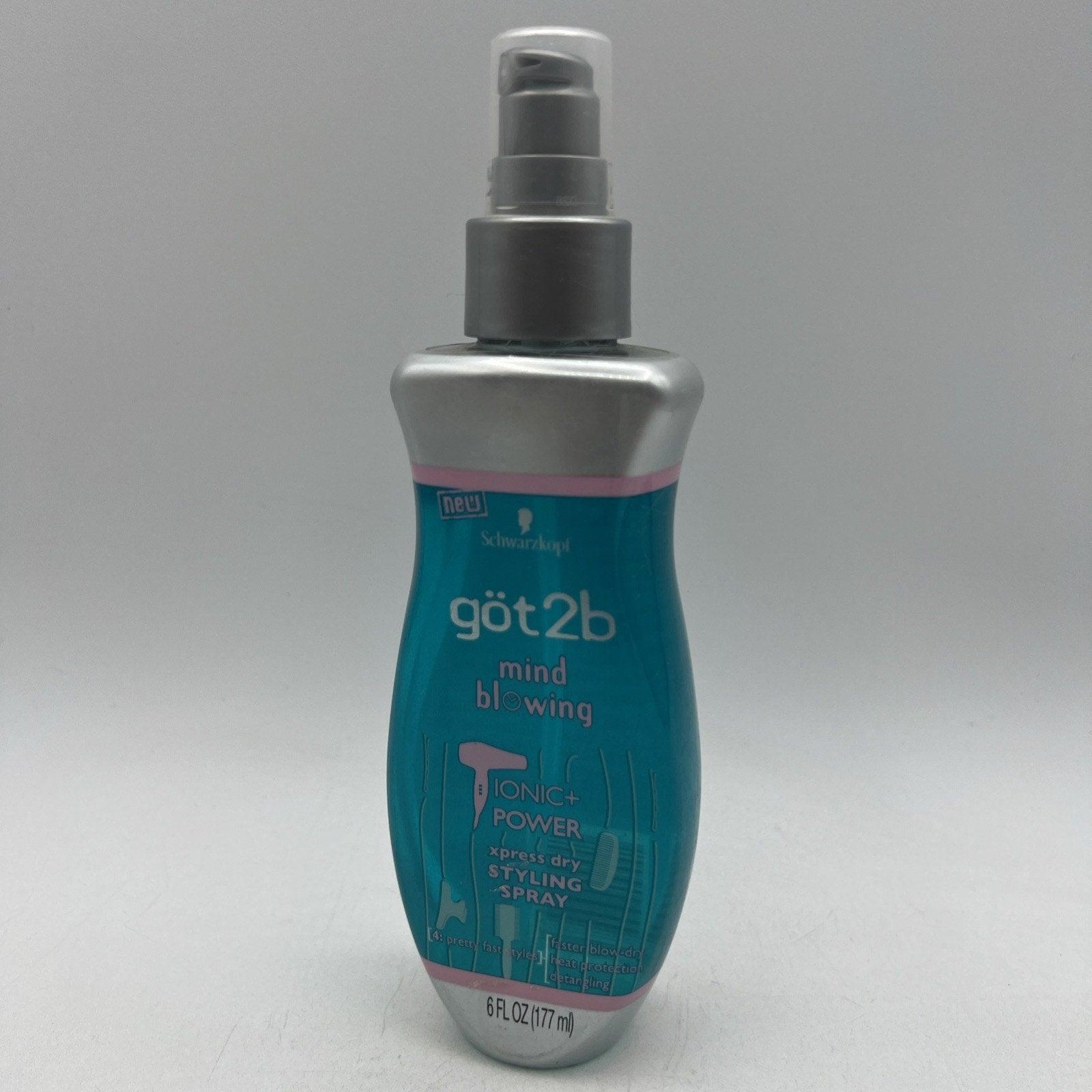 Got2B Schwarzkopf Hairspray Mind Blowing Ionic Power Xpress Dry Styling Spray