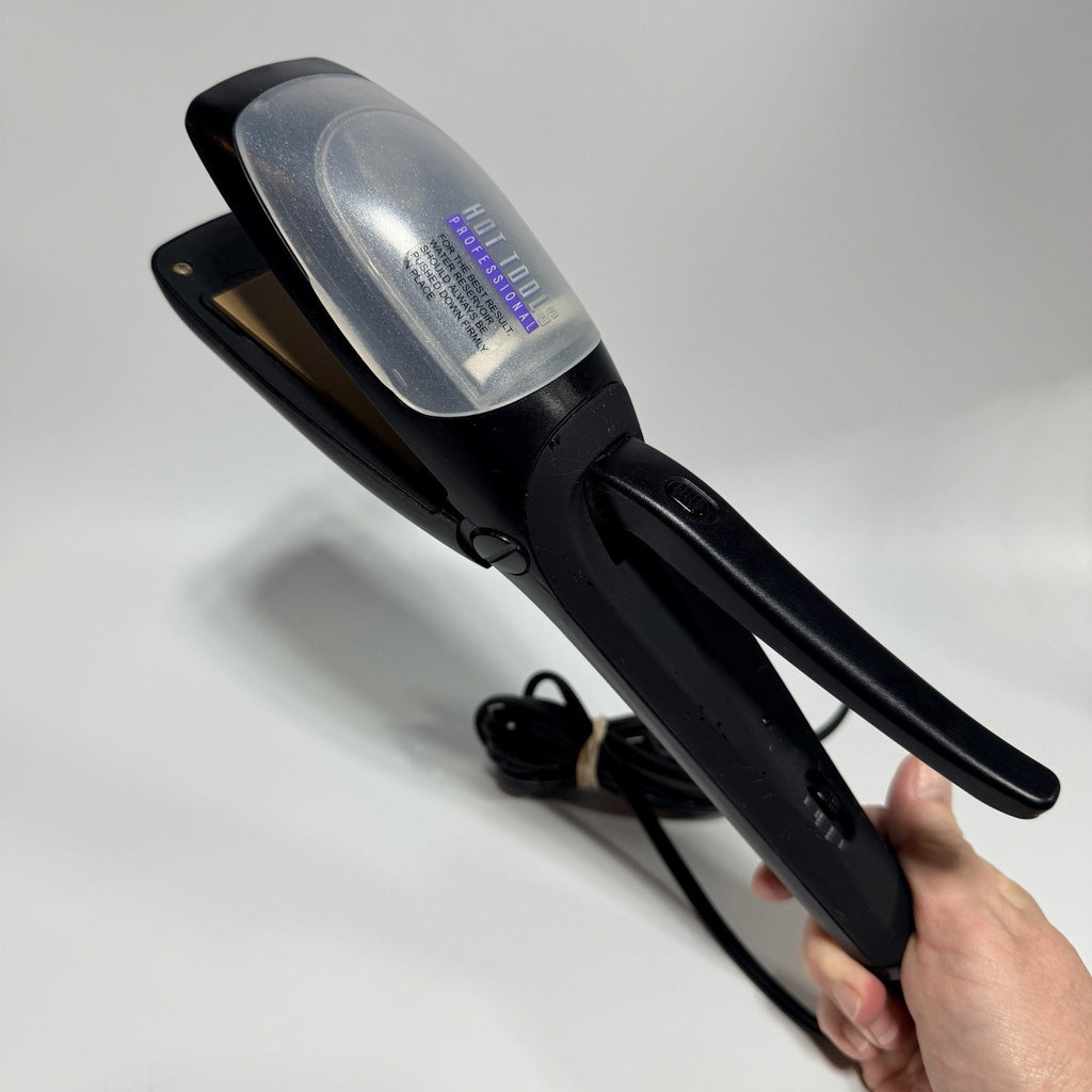 Hot Tools Ceramic Ion Steam Flat Iron Model 1186 RARE