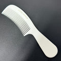 Vtg White Gold Estee Lauder Hair Comb Pocket 6.5" Small Travel
